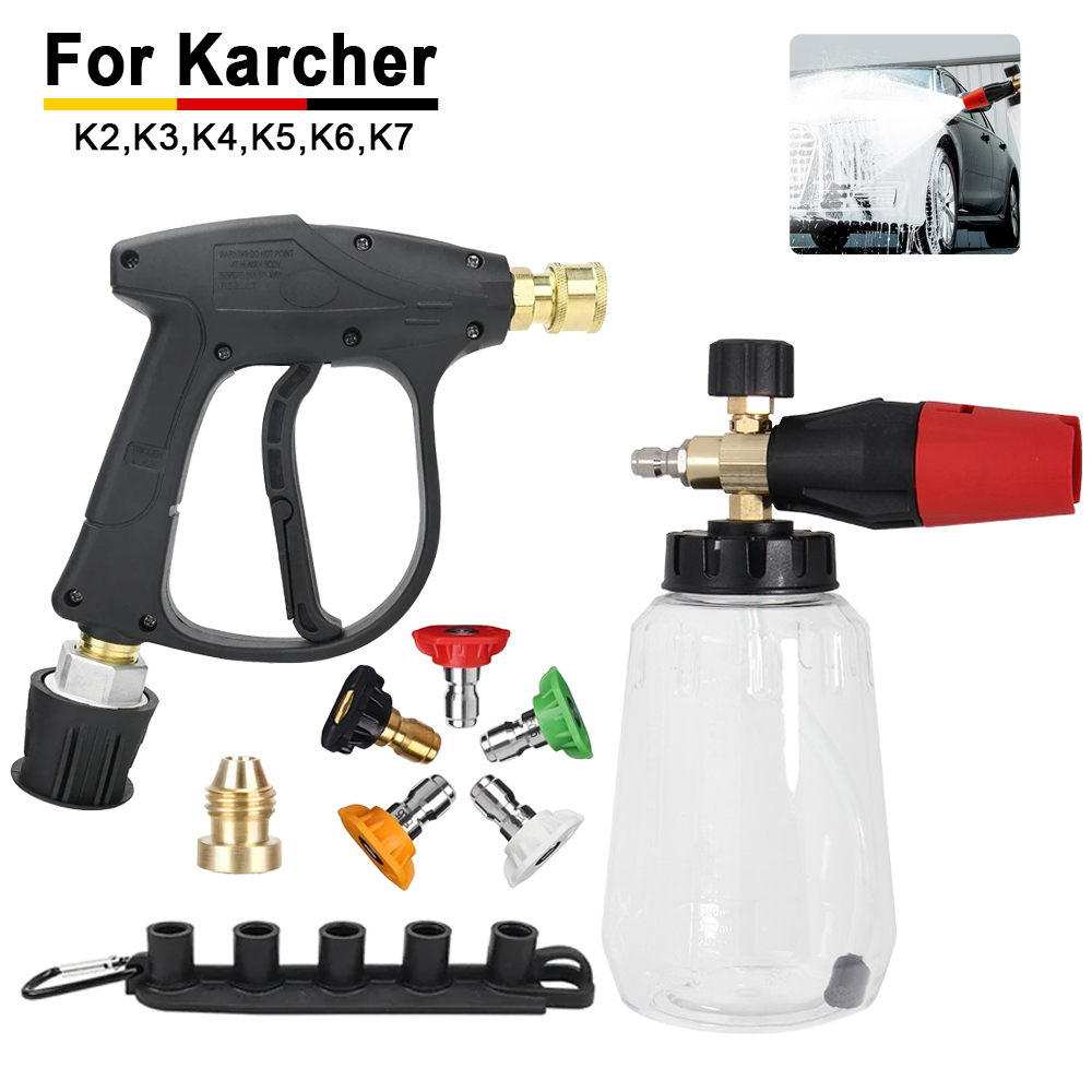 Foam Cannon Car Wash - Kit lancia schiuma neve compatibile Karcher