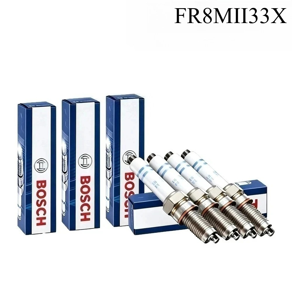 Bosch Spark Plug Iridium - Candela Bosch FR8MII33X Adatta per Hyundai